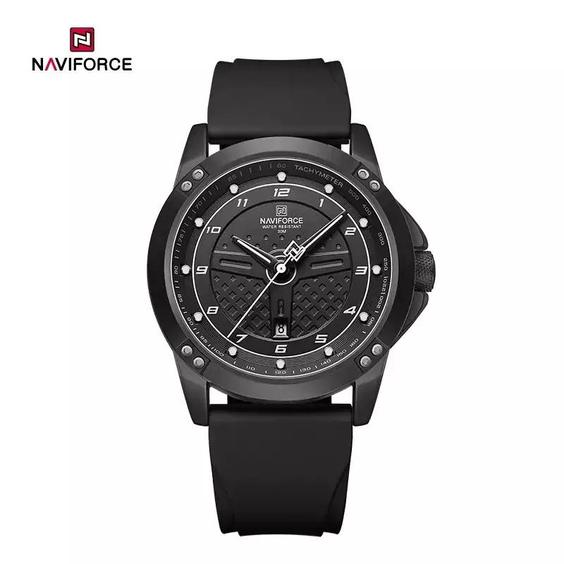 ساعت مچی مردانه نیوی فورس Naviforce NF 8031 B W B|باسلام