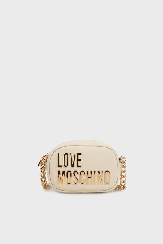 کیف رودوشی لوگو دار زنانه | موسچینو Moschino JC4026PP1LKD0110|ایران ریچ کیدز