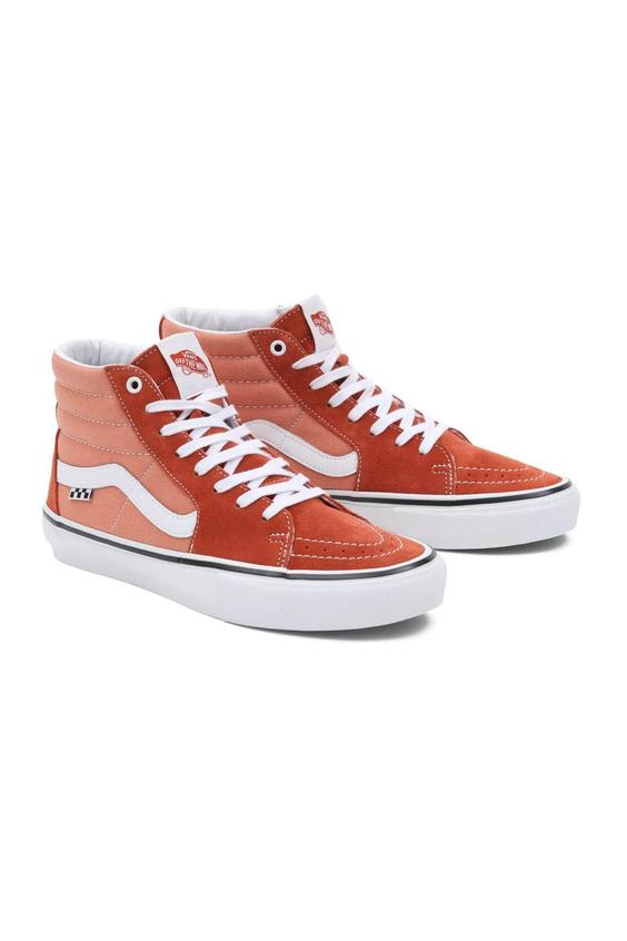 کفش کژوال زنانه ونس اورجینال Vans vans-skate-sk8-hi-brnt-och-ayakkabi-vn0a|ترند نهران