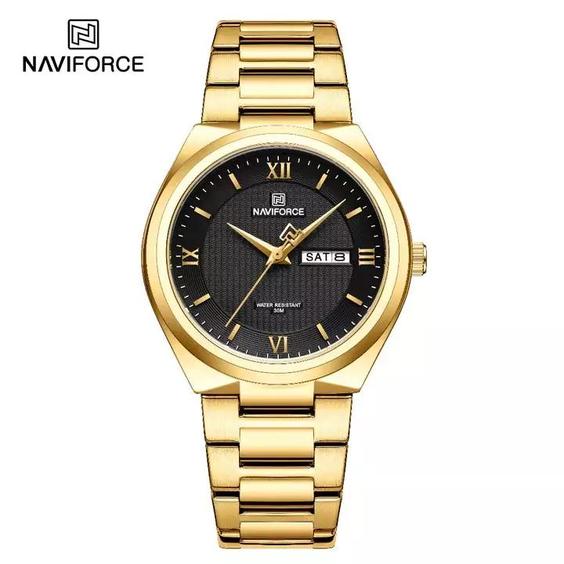 ساعت مچی مردانه نیوی فورس Naviforce NF 8030 G B|باسلام