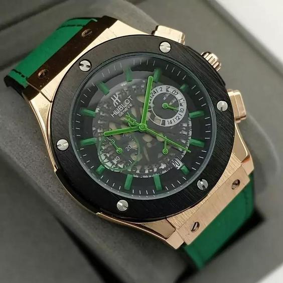 ساعت مچی مردانه 3 موتور فعال کرنوگراف هابلوت   Hublot|باسلام