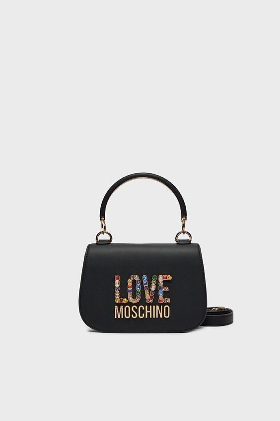 کیف رودوشی لوگو دار زنانه | موسچینو Moschino JC4337PP0IKJ0000|ایران ریچ کیدز