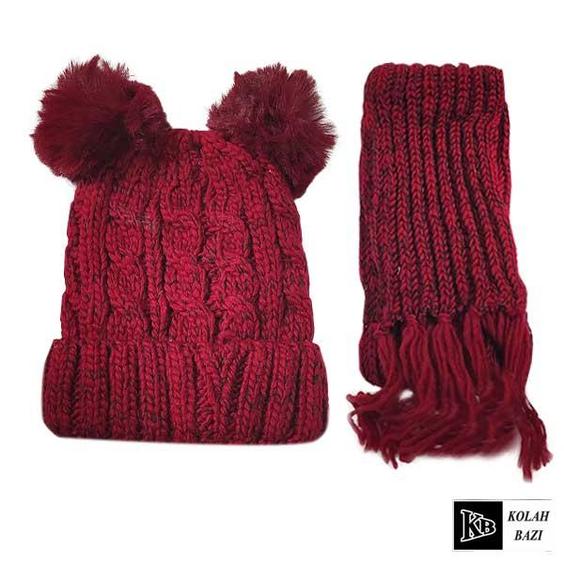 شال و کلاه بافت مدل shk122 Textured scarf and hat shk122|کلاه بازی