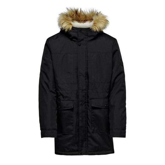 کاپشن مردانه اونلی اند سانز مدل LONG PARKA 001|دیجی کالا