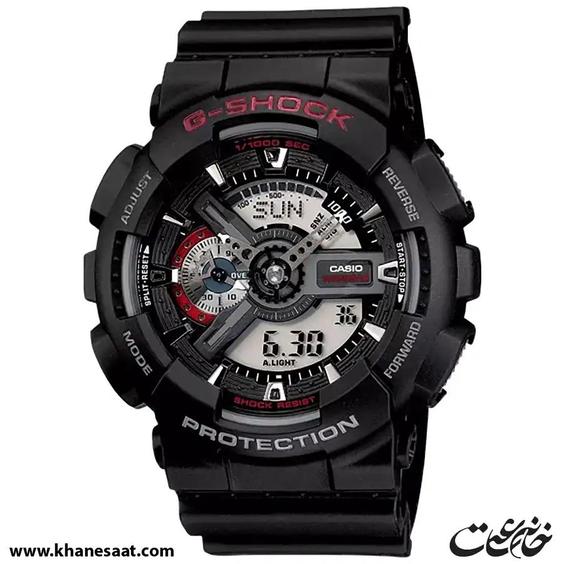 ساعت مچی مردانه کاسیو جی شاک مدل GA-110-1A|خانه ساعت