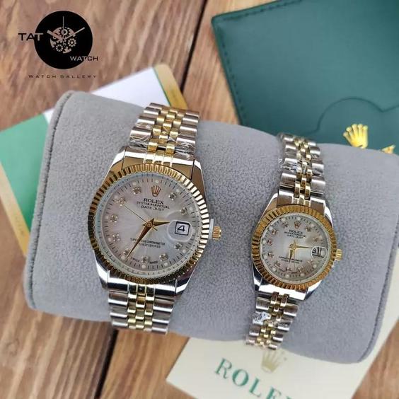 ساعت مچی ست رولکس شش ماه گارانتی جعبه ارسال رایگان در رنگبندی rolex|باسلام