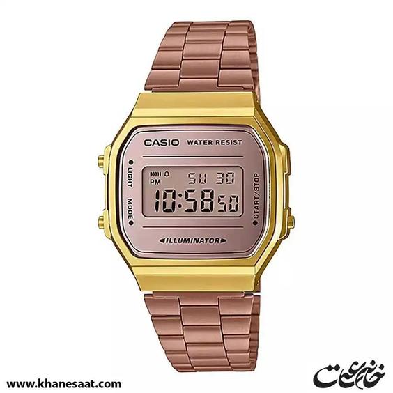 ساعت مچی زنانه کاسیو مدل A168WECM-5D|خانه ساعت