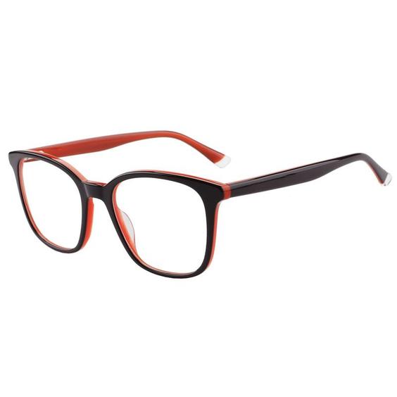 فریم عینک طبی زنانه مدل LA023C3 Acetate Tangerine Maroon|دیجی کالا