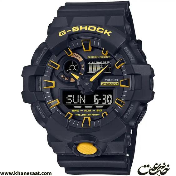 ساعت مچی مردانه کاسیو مدل GA-700CY-1ADR|خانه ساعت