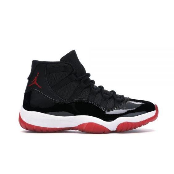 کتانی جردن 11 رنگ مشکی قرمز Jordan 11 Retro|پلازا