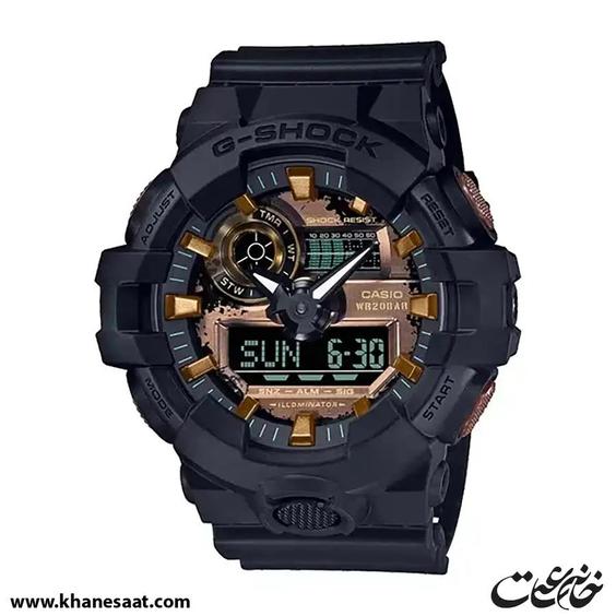 ساعت مچی مردانه کاسیو جی شاک مدل GA-700RC-1ADR|خانه ساعت