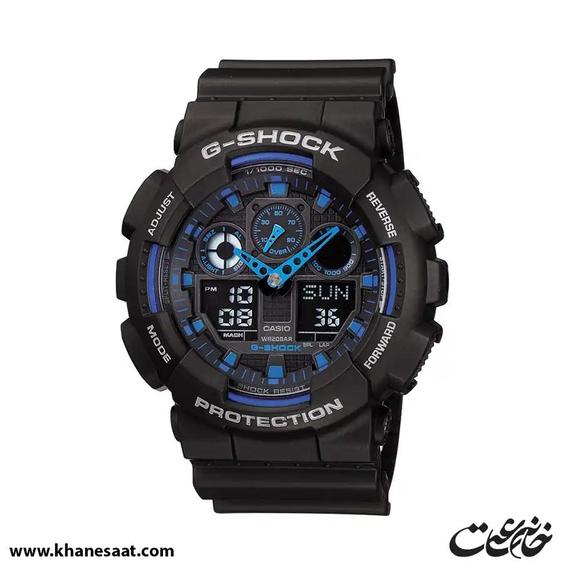 ساعت مچی مردانه جی شاک مدل GA-100-1A2|خانه ساعت