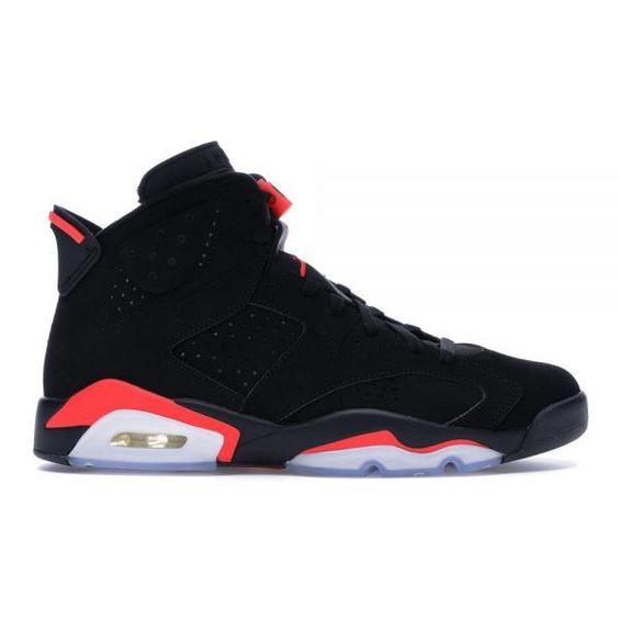 کتانی جردن 6 مشکی قرمز Jordan 6 Retro Black|پلازا