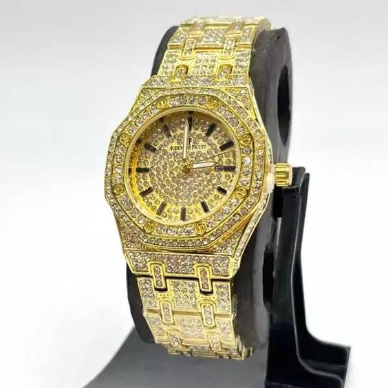    ساعت مچی عقربه ای فول نگین AUDEMARS PIGUET مدل 318|باسلام (Jazirewach)