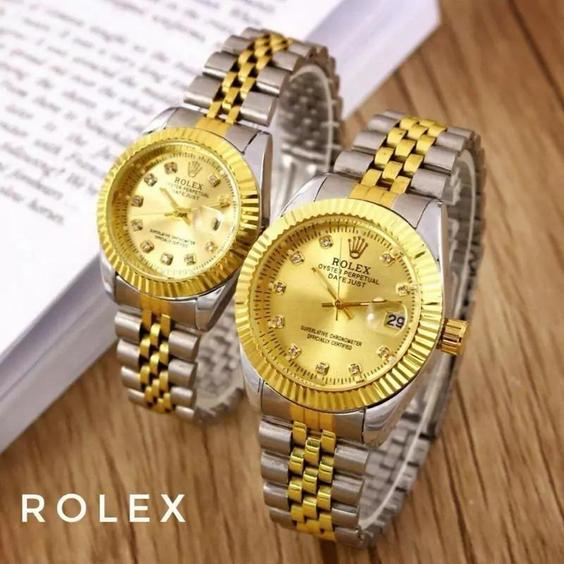 ست زنانه مردانه ساعت مچی رولکس دیت جاست    Rolex Date just|باسلام (ₖᵤᵣₒₛₕgₐₗₗₑᵣy)