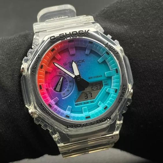 ساعت مچی جی شاک مدل G-SHOCK GM2100ساعت جهانی   |باسلام (اَلماس شب)