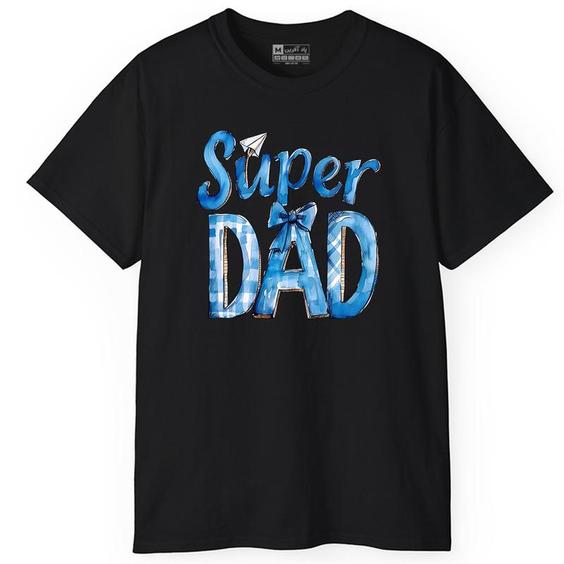 تی شرت آستین کوتاه مردانه پاد آفرین مدل پدر طرح Super Dad کد PT102|دیجی کالا