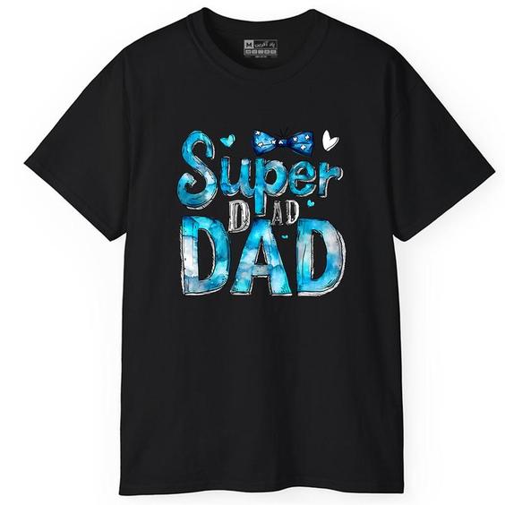 تی شرت آستین کوتاه مردانه پاد آفرین مدل پدر طرح Super Dad کد PT109|دیجی کالا