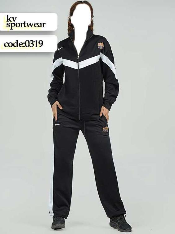 ست سویشرت شلوار ورزشی زنانه NIKE کد 0011 NIKE womens sweatshirt and sports pants set code 0011|کی وی اسپرت