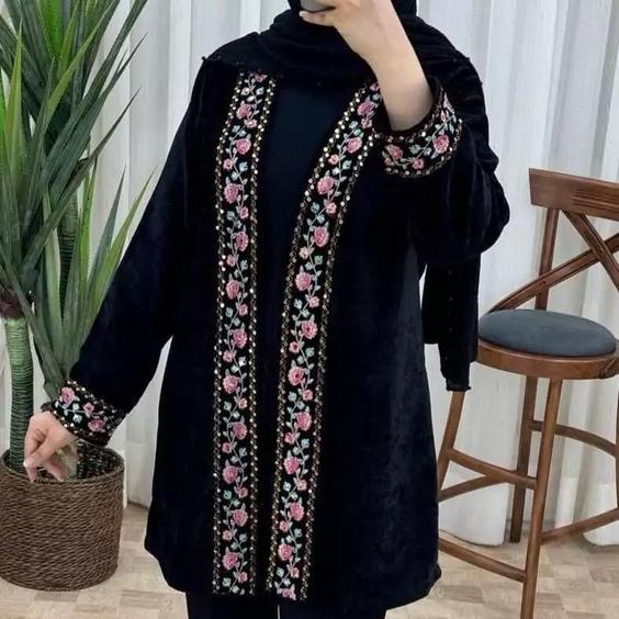 کت مزونی سوزن دوزی زنانه دخترانه 444635|باسلام (sanyasshop)