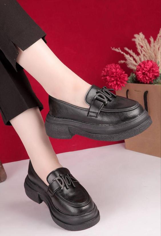 کالج لژدار دیور زنانه ds01599 college shoe|دارِن کالا