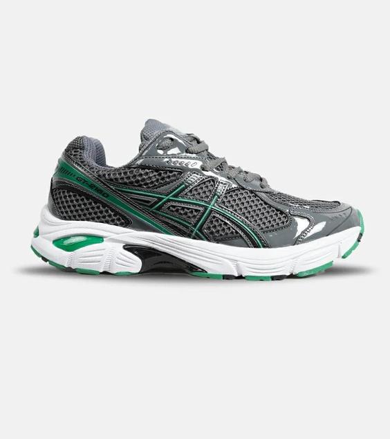 کفش کتانی مردانه خاکستری سبز ASICS GT 2160 مدل 6512|لوزی