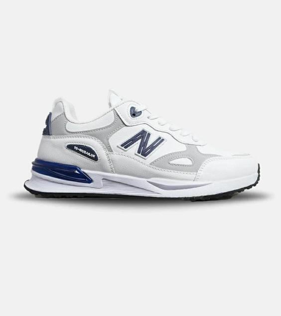 کفش کتانی مردانه سفید سرمه ای NEW BALANCE yg niubailun مدل 6307|لوزی