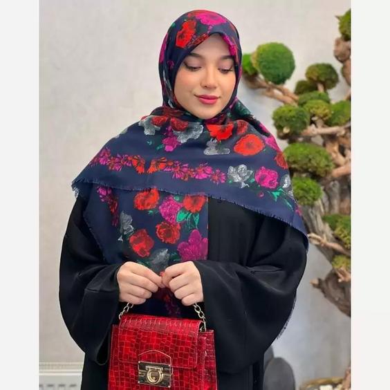 روسری های نخی گارزا مک کوئین|باسلام (lady scarf 1400|روسری لیدی اسکارف)