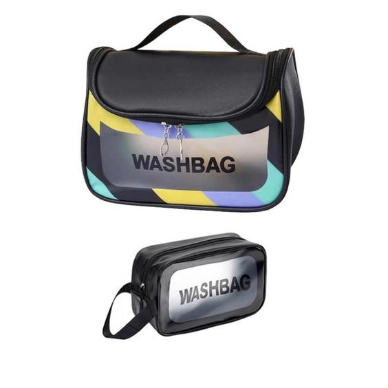 کیف لوازم آرایش زنانه مدل WASHBAG بسته 2 عددى|دیجی کالا