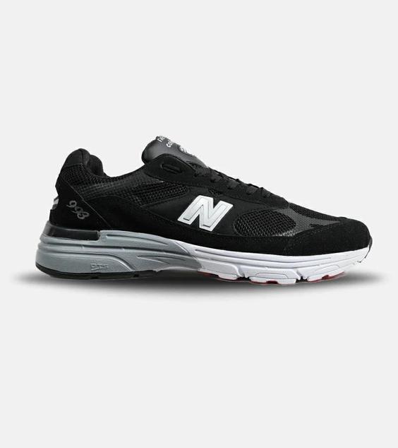 کفش کتانی بزرگ پا مشکی NEW BALANCE 993 مدل 6334|لوزی