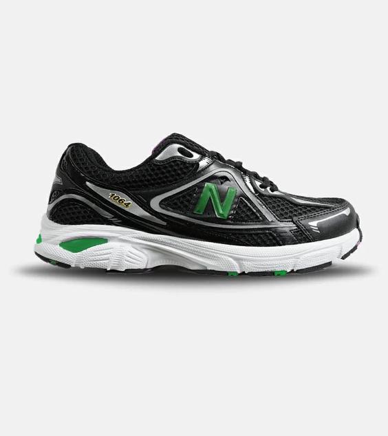 کفش کتانی مردانه و زنانه مشکی سبز NEW BALANCE 1064 V.2 مدل 6361|لوزی