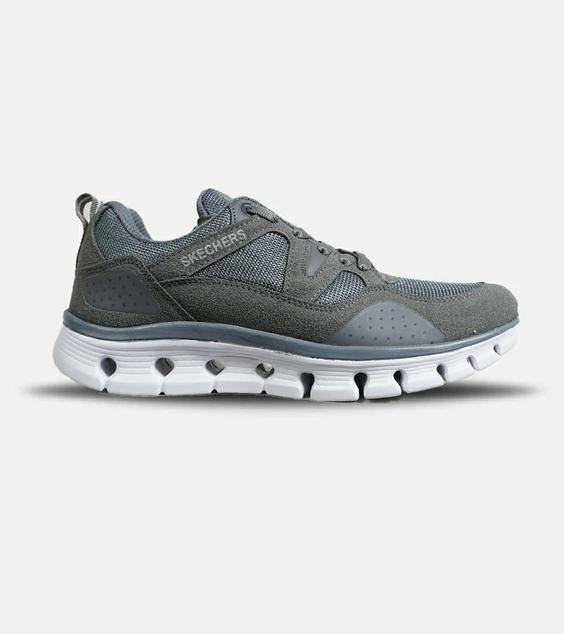 کفش کتانی طبی زنانه و مردانه طوسی SKECHERS element 2.0 مدل 6374|لوزی