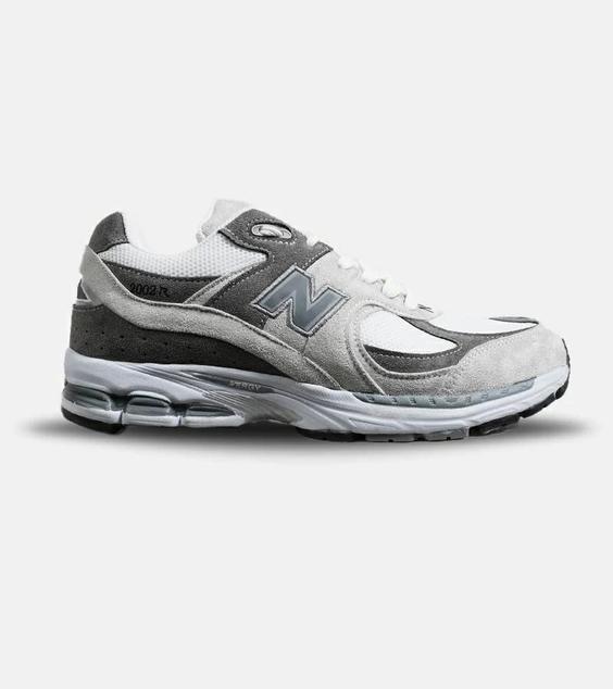 کفش کتانی طوسی خاکستری NEW BALANCE 2002R مدل 6357|لوزی