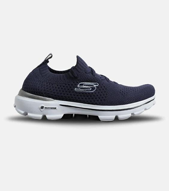 کتانی طبی مردانه و زنانه سرمه ای اسکیچرز SKECHERS مدل 6377|لوزی