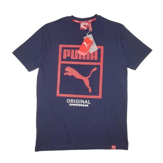 تیشرت ورزشی پوما puma رنگ سرمه ای کد va525|الوند