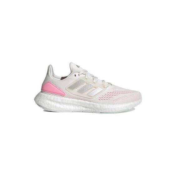 کتونی رانینگ آدیداس پیور بوست 22 سفید صورتی Adidas Pureboost 22 White Pink|کتونی باز