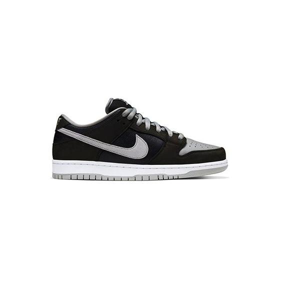 کتونی کژوال نایک چرم مشکی طوسی Nike Sb Dunk Low|کتونی باز