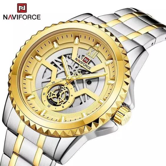 ساعت اورجینال NAVIFORCE  لاکچری و شیک|باسلام (آکام واچ)