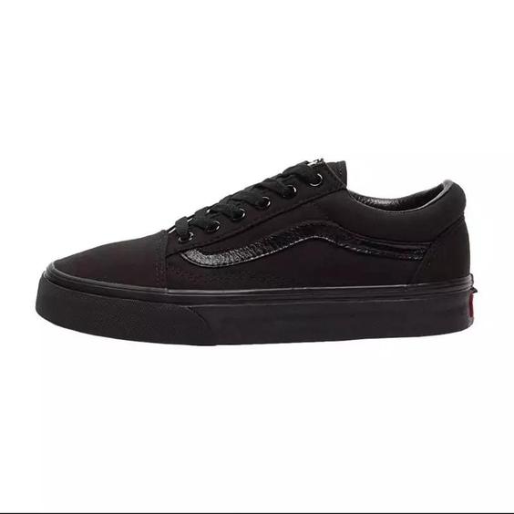 کفش تمام مشکی مدل Vans old skool |باسلام (بازگشت 7 روزه کالا بی قید و شرط🏅)