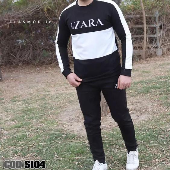 ست بلوز شلوار مردانه ZARA مدل S104|باسلام (آف بوتیک اسپرت)