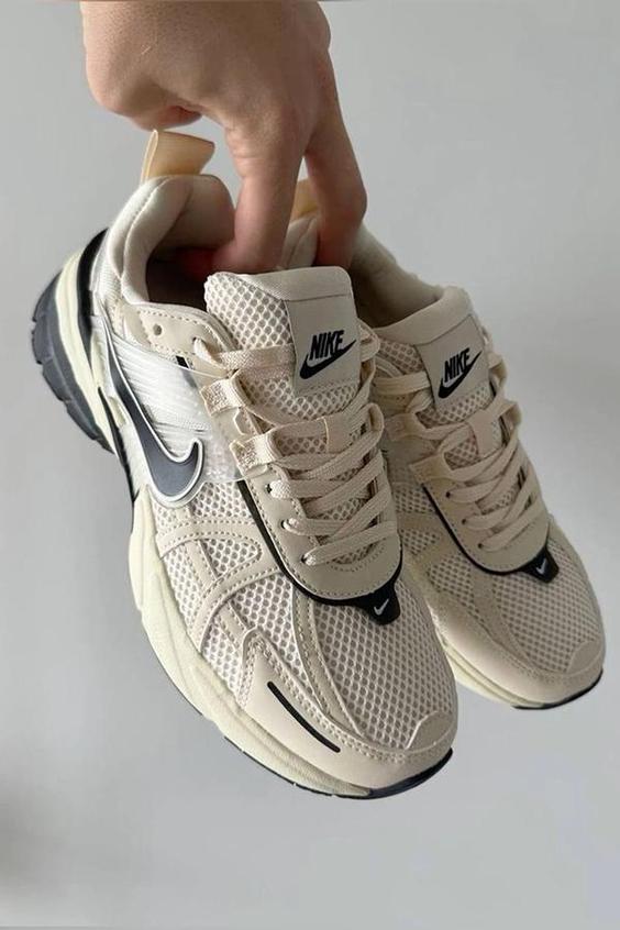 کتونی نایک V2K کرم Nike V2k Run Light Cream|مرتا استایل