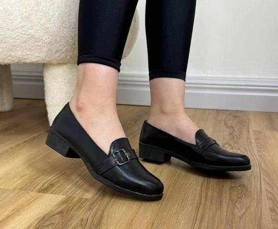 کالج ساده چرم زنانه ds01625 college shoe|دارِن کالا