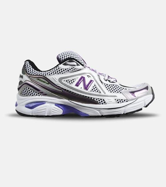 کفش کتانی بزرگ پا طوسی بنفش NEW BALANCE 1064 V.2 مدل 6658|لوزی