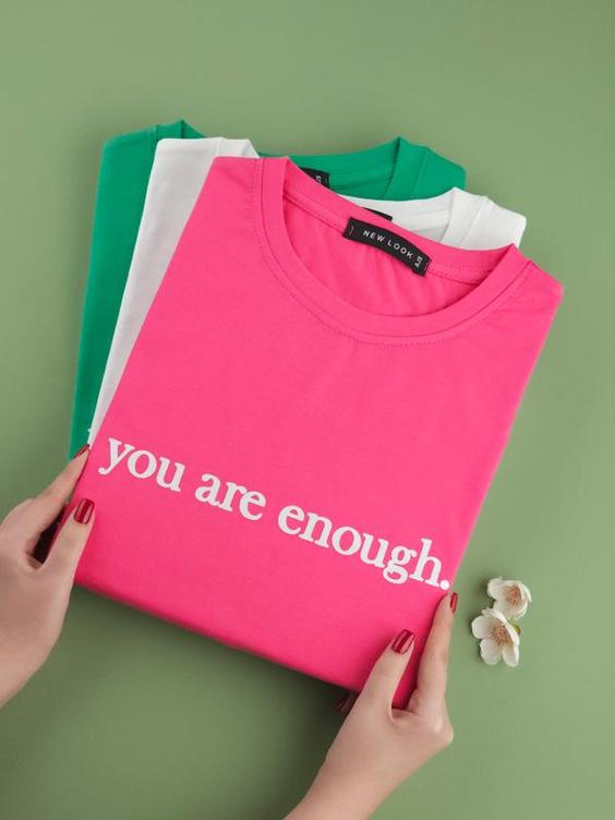 تیشرت نخ پنبه You Are Enough|برندیول