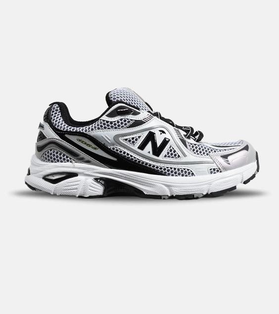 کفش کتانی مردانه و زنانه طوسی مشکی سفید NEW BALANCE 1064 V.2 مدل 6663|لوزی