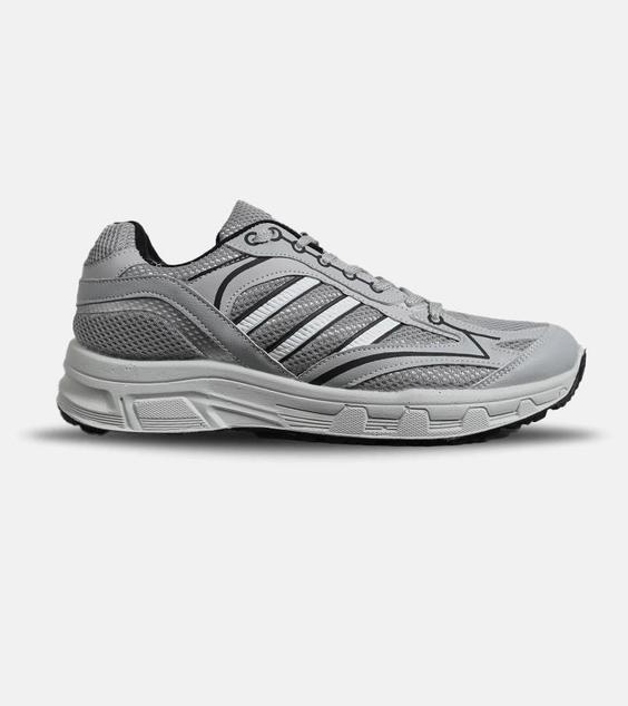 کفش کتانی بزرگ پا خاکستری ADIDAS response مدل 6578|لوزی