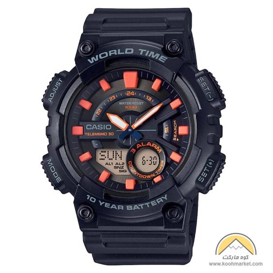 ساعت کاسیو مدل CASIO AEQ-110W-1A2VDF|کوه مارکت