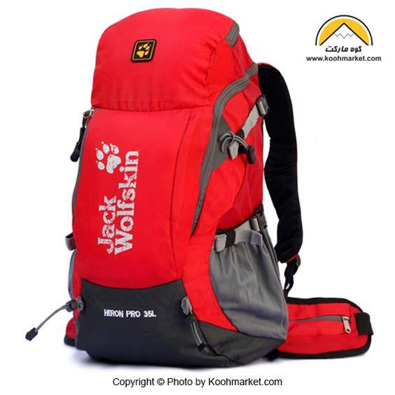 کوله پشتی 35 لیتری Jack Wolfskin مدل HERON Pro 35L|کوه مارکت