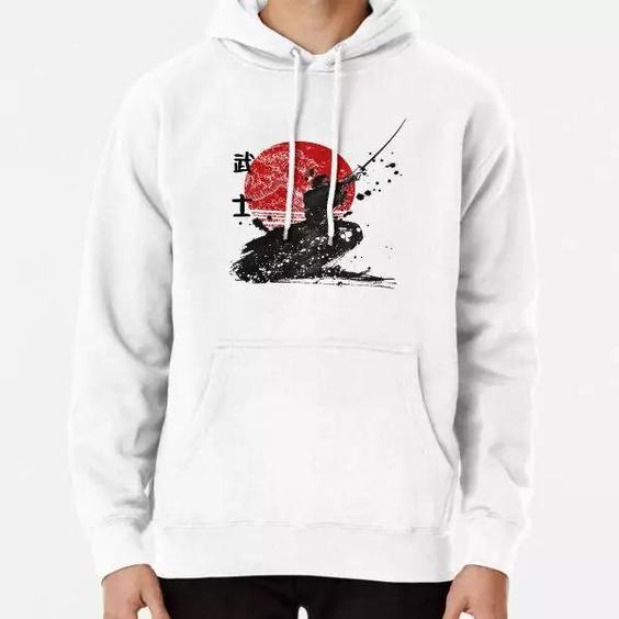 هودی طرح Samurai The Ghost Classic T-Shirt Design کد 18630 237|باسلام (سفارشی سازی با گیکزهاب)