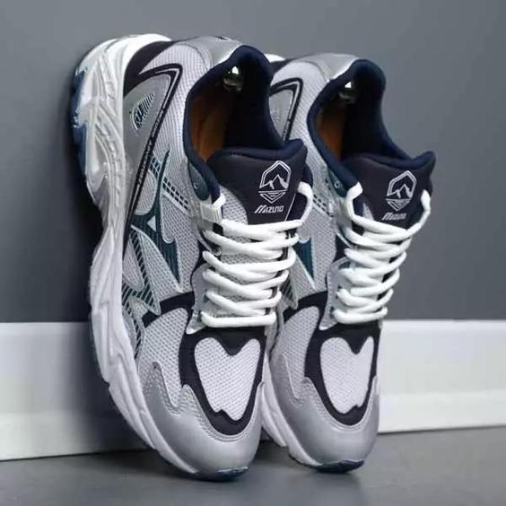 کتونی مردانه میزانو سفید آبی ایتالیا(سایزبندی 41 تا 44)|باسلام (کفش و لباس حاج محمد)